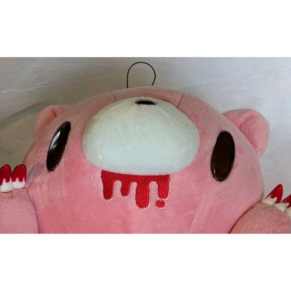 NWT Gloomy Grizzly Plush Mori Chack Naughty Bear Pink 2022 Horror Bloody 12.5" - Picture 13 of 16